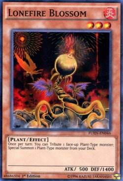 画像1: 【特価品】英語版 ローンファイア・ブロッサム FUEN-EN046 1st（スーパーレア）