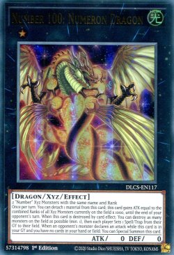 画像1: 【特価品】英語版 Ｎｏ.１００ ヌメロン・ドラゴン DLCS-EN117 1st（ウルトラレア）