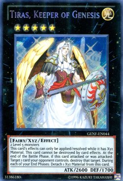 画像1: 【特価品】英語版 始祖の守護者ティラス GENF-EN044（シークレットレア）