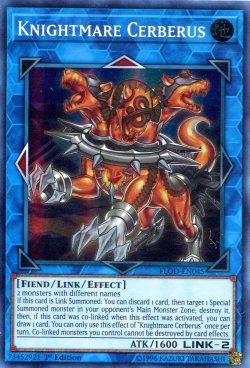 画像1: 【特価品】英語版 トロイメア・ケルベロス FLOD-EN045 1st（スーパーレア）