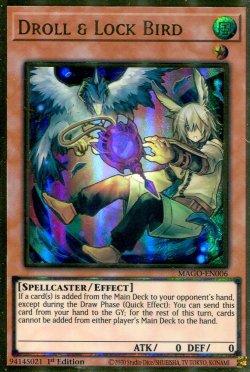 画像1: 【特価品】英語版 ドロール＆アンドロックバード MAGO-EN006 1st（プレミアムゴールドレア）