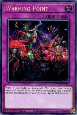 画像1: 【特価品】英語版 ワーニングポイント PHRA-EN078 1st（シークレットレア）