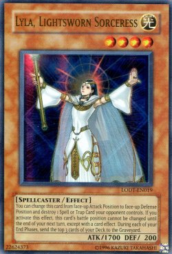 画像1: 【特価品】英語版 ライトロード・マジシャン ライラ LODT-EN019（ウルトラレア）