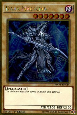 画像1: 【特価品】英語版 ブラック・マジシャン MVP1-ENG54 1st（ゴールドレア）