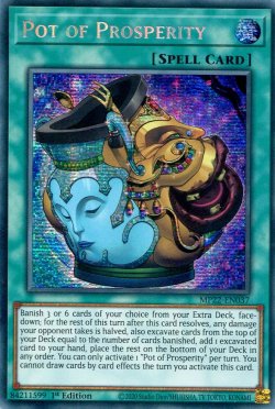 画像1: 【特価品】英語版 金満で謙虚な壺 MP22-EN037 1st（プリズマティックシークレットレア）