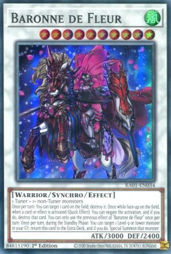 画像1: 【特価品】英語版 フルール・ド・バロネス RA01-EN034 1st（スーパーレア）