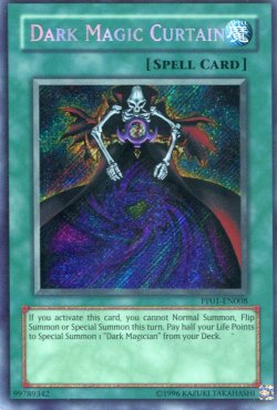 画像1: 【特価品】英語版 黒魔術のカーテン PP01-EN008（シークレットレア）