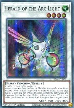 画像1: 【特価品】英語版 虹光の宣告者 RA01-EN031 1st（スーパーレア）