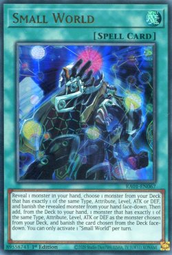 画像1: 【特価品】英語版 スモール・ワールド RA01-EN067 1st（ウルトラレア）