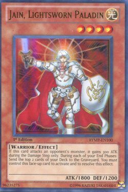 画像1: 【特価品】英語版 ライトロード・パラディン ジェイン RYMP-EN100 1st（ウルトラレア）