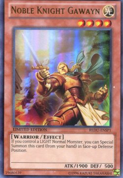 画像1: 【特価品】英語版 聖騎士ガウェイン REDU-ENSP1 Limited Edition（ウルトラレア）