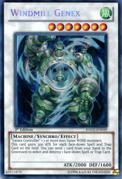 画像1: 【特価品】英語版 ウィンドファーム・ジェネクス HA02-EN059 1st（シークレットレア）