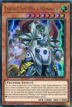 画像1: 【特価品】英語版 轟雷帝ザボルグ DUPO-EN079 1st（ウルトラレア）