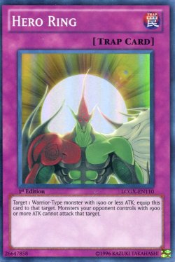 画像1: 【特価品】英語版 ヒーロー・ヘイロー LCGX-EN110 1st（スーパーレア）