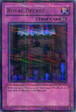 画像1: 【特価品】英語版 王宮のお触れ HL03-EN006（ウルトラパラレルレア）