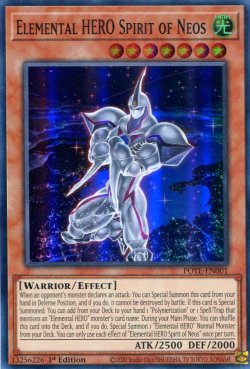 画像1: 【特価品】英語版 Ｅ・ＨＥＲＯ スピリット・オブ・ネオス POTE-EN001 1st（スーパーレア）