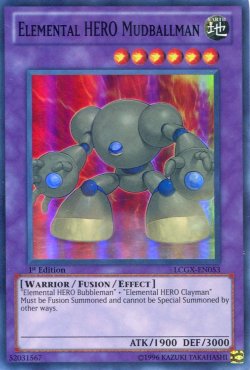 画像1: 【特価品】英語版 Ｅ・ＨＥＲＯ マッドボールマン LCGX-EN053 1st（スーパーレア）