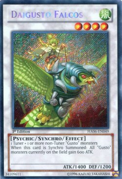 画像1: 【特価品】英語版 ダイガスタ・ファルコス HA06-EN049 1st（シークレットレア）