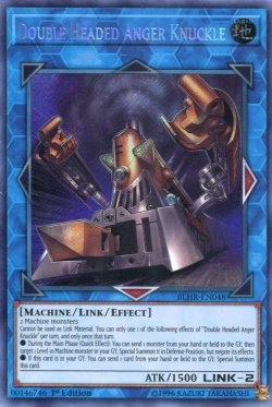 画像1: 【特価品】英語版 機関重連アンガー・ナックル BLHR-EN048 1st（シークレットレア）