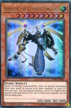 画像1: 【特価品】英語版 究極時械神セフィロン BLRR-EN056 1st（ウルトラレア）
