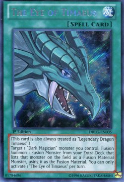 画像1: 【特価品】英語版 ティマイオスの眼 DRLG-EN005 1st（シークレットレア）