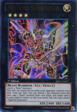 画像1: 【特価品】英語版 武神帝－スサノヲ JOTL-EN057 1st（ウルトラレア）
