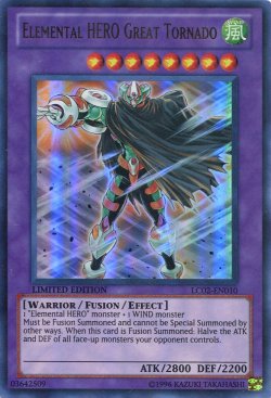画像1: 【特価品】英語版 Ｅ・ＨＥＲＯ Ｇｒｅａｔ ＴＯＲＮＡＤＯ LC02-EN010 Limited Edition（ウルトラレア）