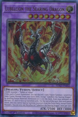 画像1: 【特価品】英語版 神炎竜ルベリオン SDAZ-EN042 1st（ウルトラレア）