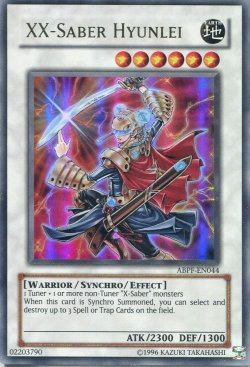画像1: 【特価品】英語版 ＸＸ－セイバー ヒュンレイ ABPF-EN044（ウルトラレア）