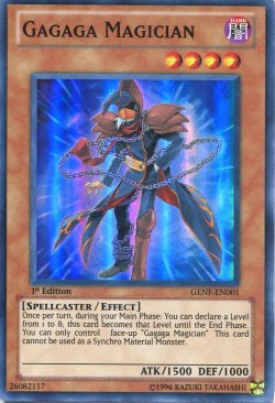 画像1: 【特価品】英語版 ガガガマジシャン GENF-EN001 1st（スーパーレア）