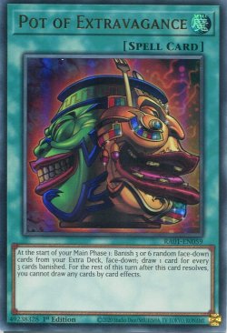 画像1: 【特価品】英語版 強欲で金満な壺 RA01-EN059 1st（ウルトラレア）