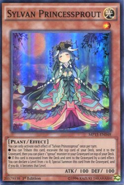 画像1: 【特価品】英語版 森羅の姫芽君 スプラウト MP15-EN048 1st（スーパーレア）