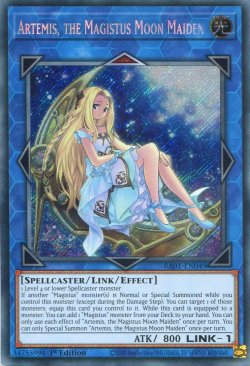 画像1: 【特価品】英語版 聖魔の乙女アルテミス RA01-EN049 1st（シークレットレア）