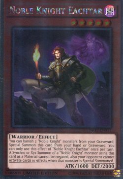 画像1: 【特価品】英語版 聖騎士エクター・ド・マリス NKRT-EN011 Limited Edition（プラチナレア）