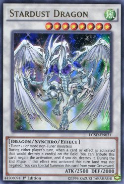 画像1: 【特価品】英語版 スターダスト・ドラゴン LC5D-EN031 1st（ウルトラレア）