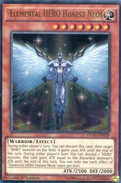 画像1: 【特価品】英語版 Ｅ・ＨＥＲＯ オネスティ・ネオス DUSA-EN028 1st（ウルトラレア）