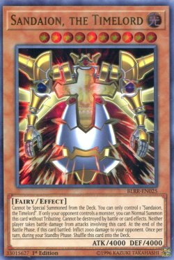 画像1: 【特価品】英語版 時械神サンダイオン BLRR-EN025 1st（ウルトラレア）