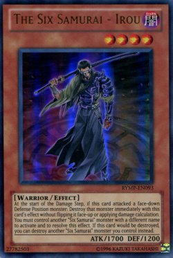 画像1: 【特価品】英語版 六武衆－イロウ RYMP-EN093（ウルトラレア）