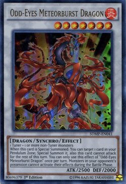 画像1: 【特価品】英語版 オッドアイズ・メテオバースト・ドラゴン SDMP-EN041 1st（ウルトラレア）