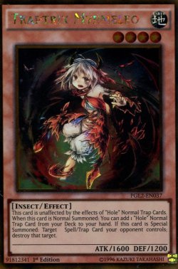 画像1: 【特価品】英語版 トリオンの蟲惑魔 PGL2-EN037 1st（ゴールドレア）