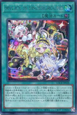 画像1: 【特価品】Ｍ∀ＬＩＣＥ ＩＮ ＵＮＤＥＲＧＲＯＵＮＤ LOCR-JP038（シークレットレア）