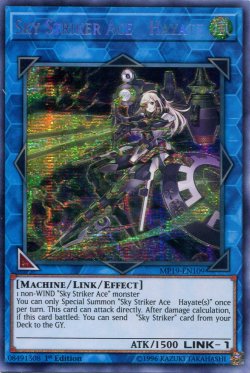 画像1: 【特価品】英語版 閃刀姫－ハヤテ MP19-EN109 1st（プリズマティックシークレットレア）