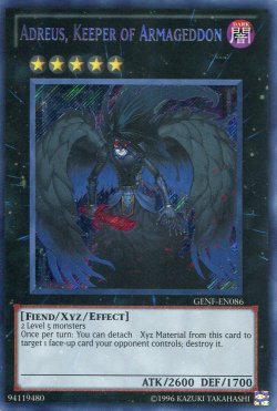 画像1: 【特価品】英語版 終焉の守護者アドレウス GENF-EN086（シークレットレア）