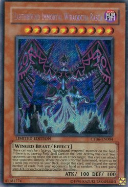 画像1: 【特価品】英語版 地縛神 Ｗｉｒａｑｏｃｈａ Ｒａｓｃａ CT06-EN004 Limited Edition（シークレットレア）