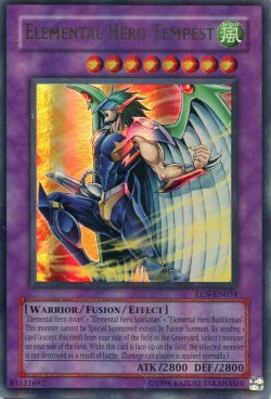画像1: 【特価品】英語版 Ｅ・ＨＥＲＯ テンペスター EEN-EN034（ウルトラレア）