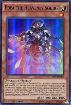 画像1: 【特価品】英語版 天帝従騎イデア SR01-EN003 1st（スーパーレア）