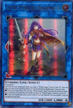 画像1: 【特価品】英語版 星鍵士リイヴ DUOV-EN023 1st（ウルトラレア）