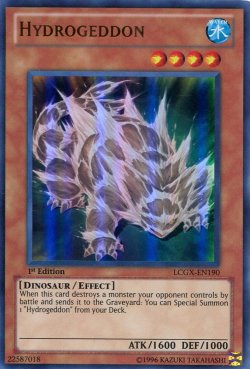 画像1: 【特価品】英語版 ハイドロゲドン LCGX-EN190 1st（ウルトラレア）