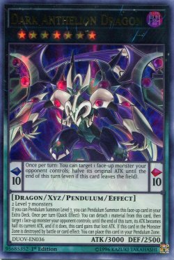 画像1: 【特価品】英語版 ダーク・アンセリオン・ドラゴン DUOV-EN036 1st（ウルトラレア）