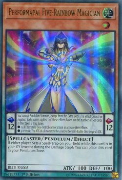 画像1: 【特価品】英語版 ＥＭ五虹の魔術師 BLLR-EN005 1st（ウルトラレア）